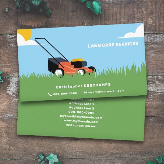Lawn Care Visitekaartje