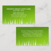 Lawn Care Visitekaartjes (Voorkant / Achterkant)