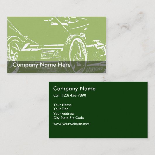 Lawn Care Visitekaartjes (Voorkant / Achterkant)