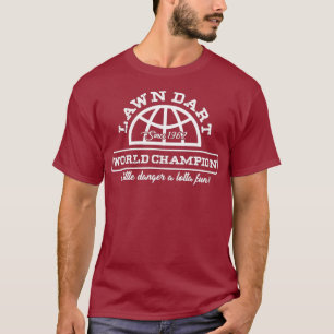 Lawn Dart Player 1962 World Champion Bullseye T-shirt