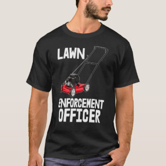 Lawn Enforcement Kantoor Lawn Workers T - shirts V
