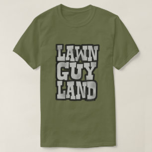 Lawn Guy Land Epic, het motto van Long Island T-shirt