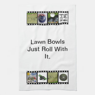 Lawn kommen rollen gewoon mee, schotel handdoek