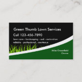 Lawn Landscaping Service Visitekaartje (Voorkant)