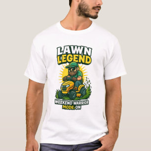 Lawn Legend – Weekend Warrior Modus: AAN T-shirt