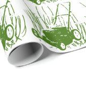 Lawn Mower Cadeaupapier (Rol Hoek)