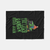 Lawn Mower Fleece Deken (Voorkant (Horizontaal))