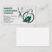 Lawn Mower | Hedge Clippers Visitekaartje (Voorkant / Achterkant)