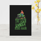 Lawn Mower Kaart (Gele Bloem)