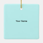 Lawn Mower Keramisch Ornament (Achterkant)