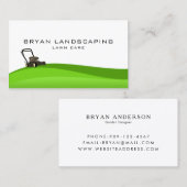 Lawn Mower - Landscaping Visitekaartje (Voorkant / Achterkant)