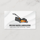Lawn Mower | Landschappelijke tuinbouw Visitekaartje (Voorkant)