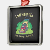 Lawn Mower - Lawn Whisperer Metalen Ornament (Links)