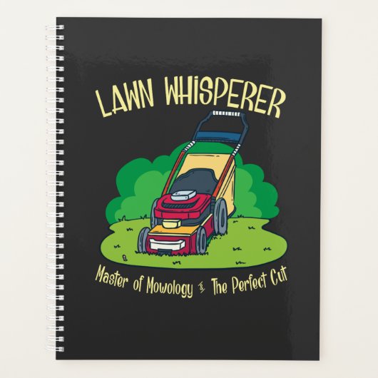 Lawn Mower - Lawn Whisperer Planner (Voorkant)