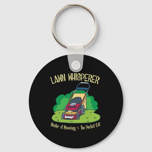 Lawn Mower - Lawn Whisperer Sleutelhanger (Voorkant)