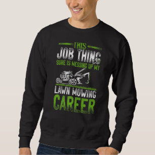 Lawn Mower Mowing Dad Father Landscaper Th Trui