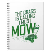 Lawn Mower Notitieboek (Voorkant)