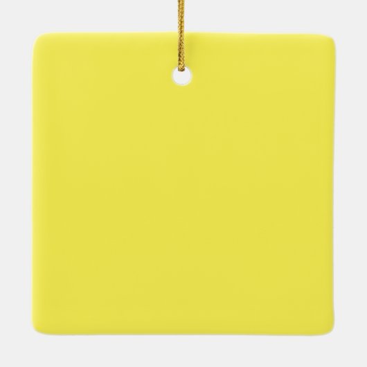 Lawn Mower Pap Keramisch Ornament (Achterkant)