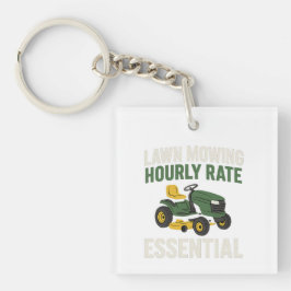 Lawn Mowing Hourly Rate Essential Sleutelhanger