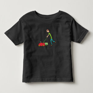 Lawn Mowing Kinder Shirts