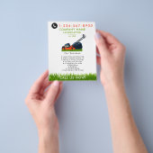 Lawn Mowing Landscaping Garden Lawn Care Modern Flyer (Hand)