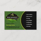 Lawn Service Company Visitekaartje (Voorkant)