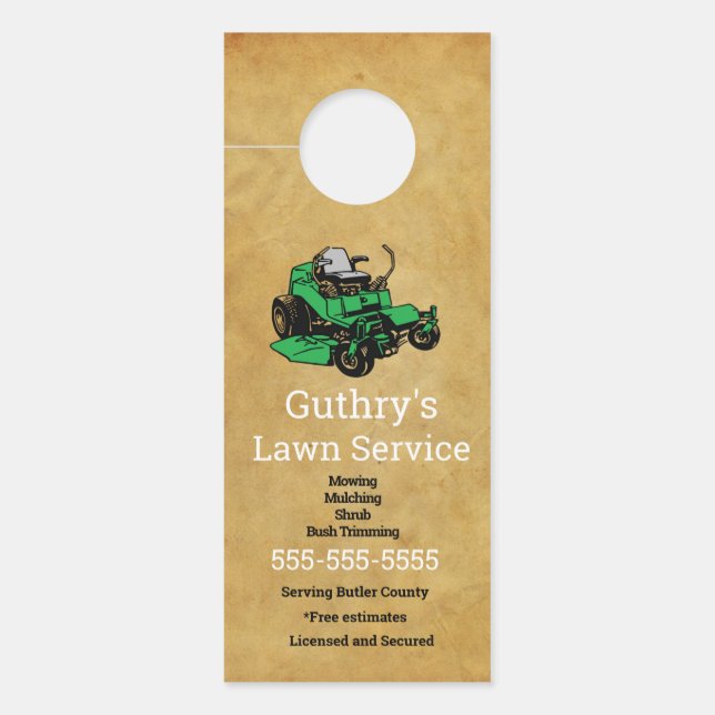 Lawn Service Deuren (Voorkant)