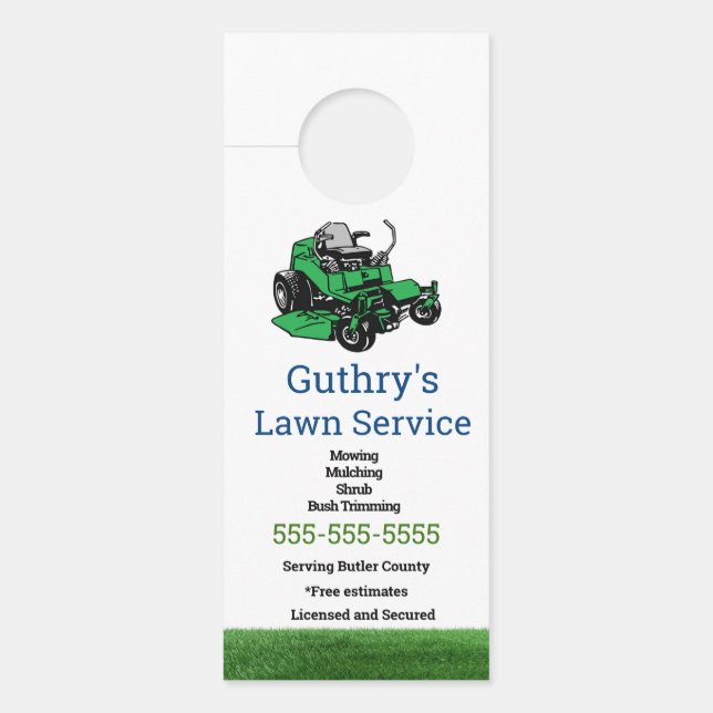Lawn Service Deuren (Voorkant)