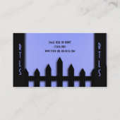 Lawn Service Landscape Sky Blue Visitekaartje (Achterkant)