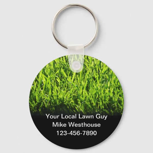 Lawn Service Sleutelhanger (Voorkant)