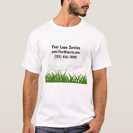Lawn Service Tshirts (Voorkant)