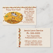 Lawn Service Visitekaartje (Voorkant / Achterkant)