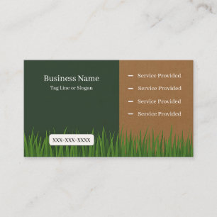 Lawn Service Visitekaartje
