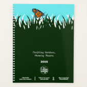 Lawn Silhouette Butterfly Promotional Planner (Voorkant)