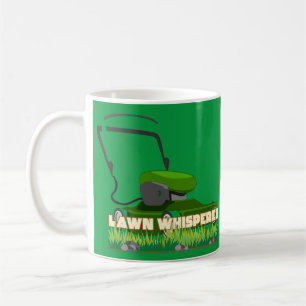 LAWN WHISPERER grappig cadeau voor tuinieren Koffiemok