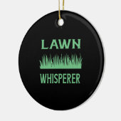 Lawn Whisperer Keramisch Ornament (Links)