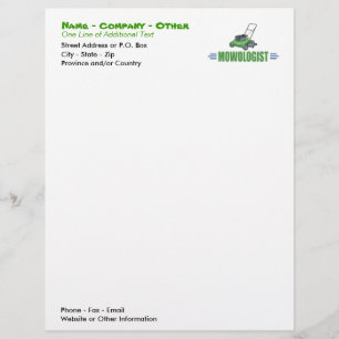 Lawn Yard Mowing, Mow Lawns, Landscaping Lawn Care Briefhoofd Sjabloon