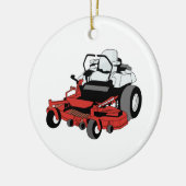 Lawnmower Keramisch Ornament (Links)