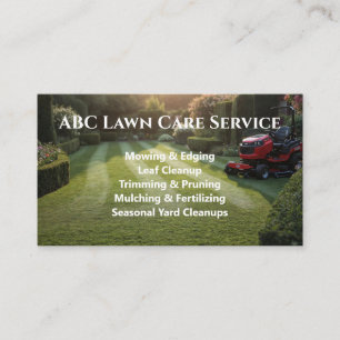 Lawnpro Premium Service Visitekaartje