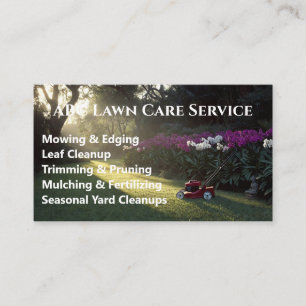 Lawnpro Premium Service Visitekaartje