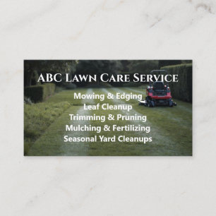 Lawnpro Premium Service Visitekaartje