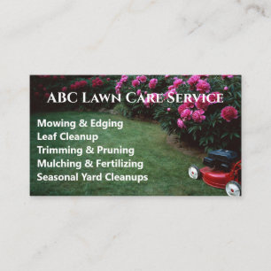 Lawnpro Premium Service Visitekaartje