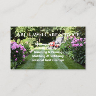 Lawnpro Premium Service Visitekaartje