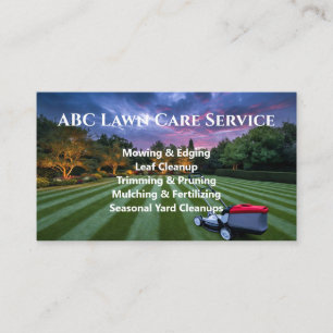 Lawnpro Premium Service Visitekaartje