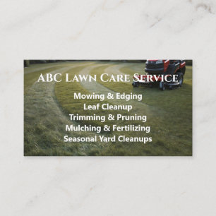 Lawnpro Premium Service Visitekaartje