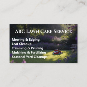 Lawnpro Premium Service Visitekaartje