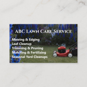 Lawnpro Premium Service Visitekaartje