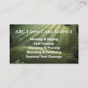 Lawnpro Premium Service Visitekaartje