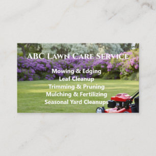 Lawnpro Premium Service Visitekaartje