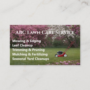 Lawnpro Premium Service Visitekaartje